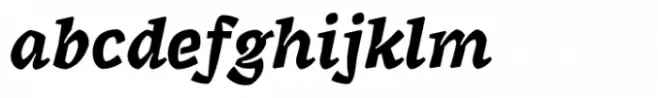 Agrea Serif Extra Bold Italic