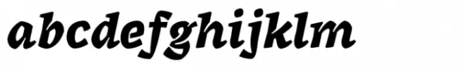 Agrea Serif Heavy Italic