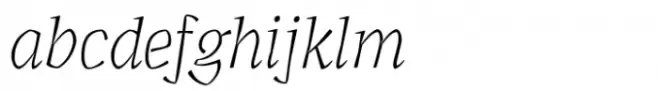 Agrea Serif Variable Italic
