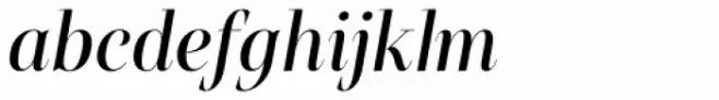 Belda Didone Condensed Medium Italic