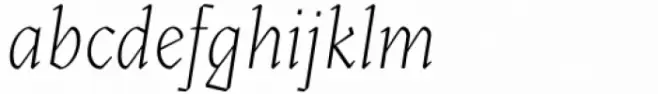 Blizka Thin Italic