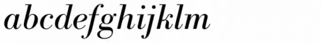 Bodoni Nr 1 SB Italic