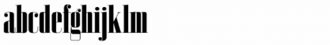Bodoni Z37 L Compressed Heavy