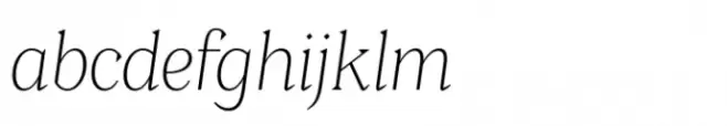 Clarinette Ultra Light Italic