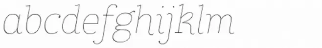 Coats Thin Italic