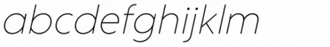 Corsica LX Light Italic