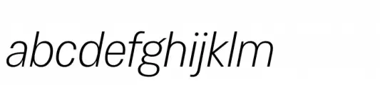 Cosima Ultra Light Italic