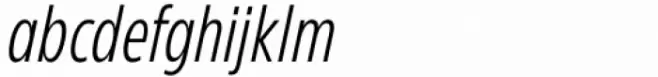 Eastman Condensed Compressed Regular Offset Italic