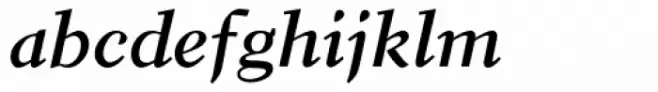 Elante Bold Italic
