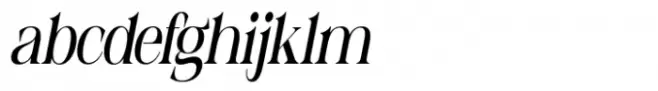 Epilogus Medium Condensed Italic