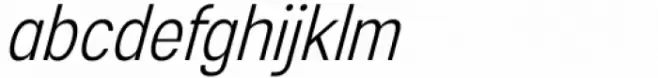 Esenka Light Italic