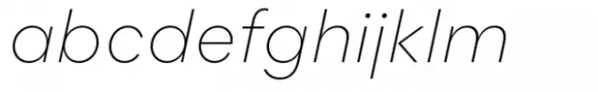 Flink Neue XLight Italic