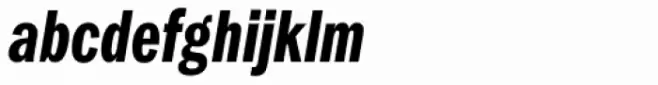 Franklin Gothic Comp Demi Italic