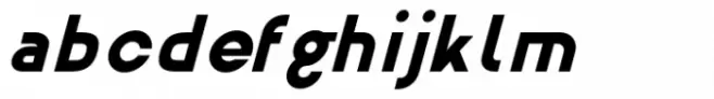 Gal Sans O Type Medium Oblique