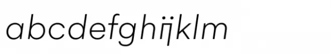 Gelion Extralight Italic