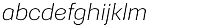 Gerlach Sans Light Italic