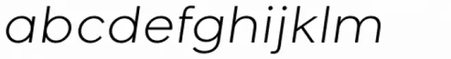 Giga Sans Light Italic