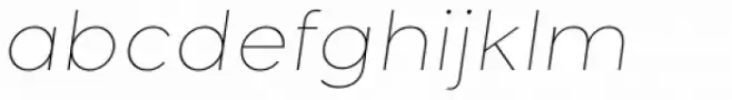 Giga Sans Thin Italic