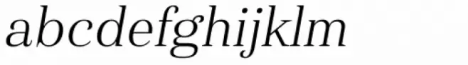 Haboro Nor Light Italic