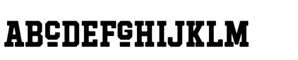 Hockeynight Serif Bold