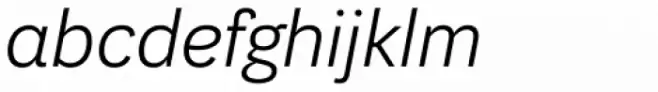 Ida Light Italic