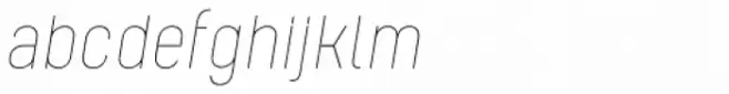Kelpt A1 Thin Italic
