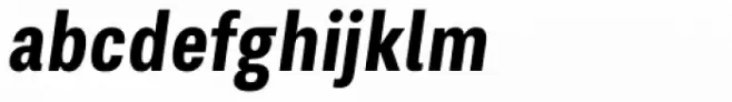 Kommon Grotesk Compressed Bold Italic