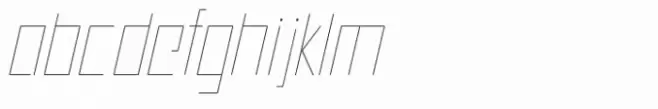 Metaverse Display Thin Italic