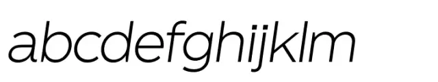 Monni Light Italic