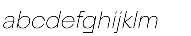 Monolight Extralight italic