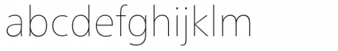 Neue Frutiger Cyrillic Ultra Light
