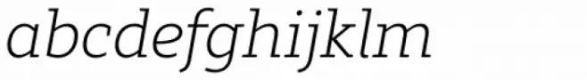 Rival Slab Extra Light Italic