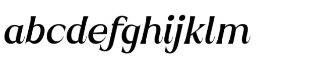 Roscha Semi Bold Italic
