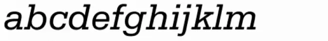Serifa 56 Italic