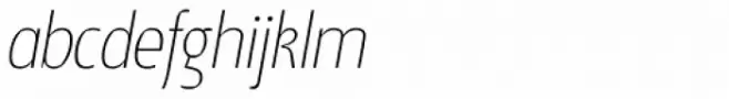 Suomi Sans Thin Italic