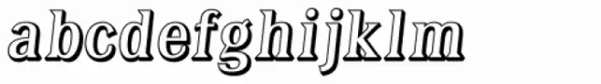 Tavern Open X Italic