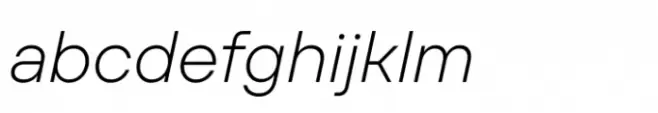 TT Firs Text Light Italic