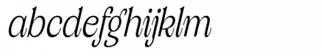 Valverde Condensed Light Italic
