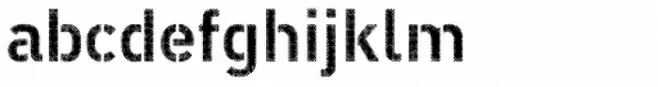 Vtg Stencil DIN Alt Halftone