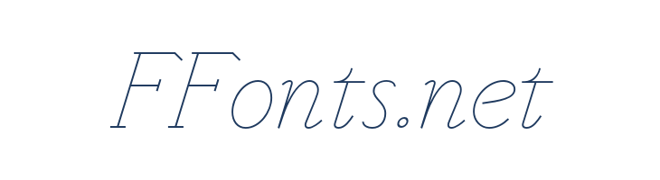 VTF_VictoriannaThin_italic font — Lorem ipsum body text preview