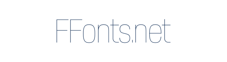 ZF2334 Squarish Hairline font — Lorem ipsum body text preview