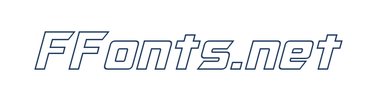 Optimus Hollow Italic font — Lorem ipsum body text preview