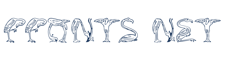 JF Flamingo font — Lorem ipsum body text preview