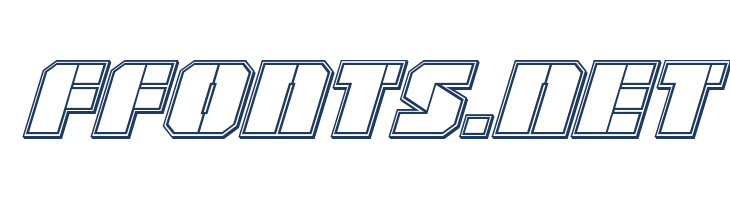 Warp Thruster Engraved Italic font — Lorem ipsum body text preview